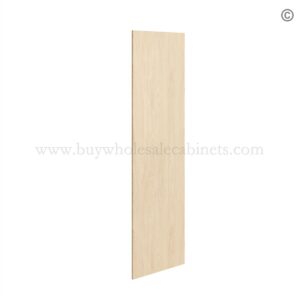 Unfinished Shaker Refrigerator Panel W/ 1 1/2" Return